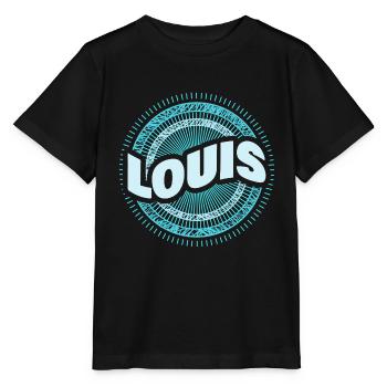 Louis als Geschenkidee - Stanley/Stella Kinder T-Shirt MINI CREATOR  - Schwarz - Vorne - Mikhail (115cm)