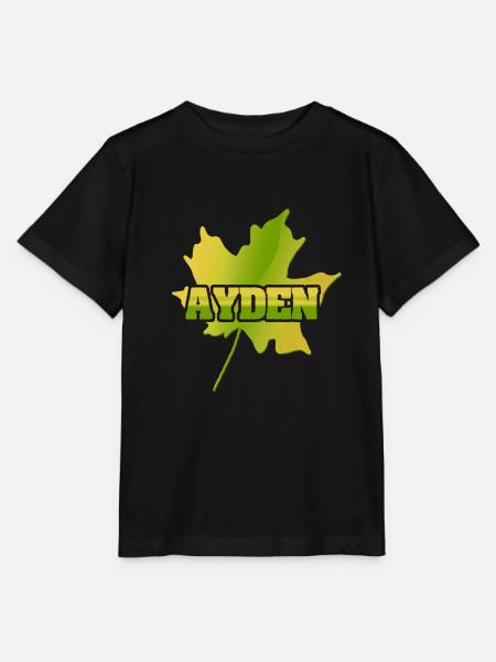 Geschenk für Ayden - Stanley/Stella Kinder T-Shirt MINI CREATOR  - Schwarz