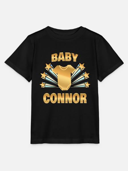 Geburt Connor - Stanley/Stella Kinder T-Shirt MINI CREATOR - Schwarz