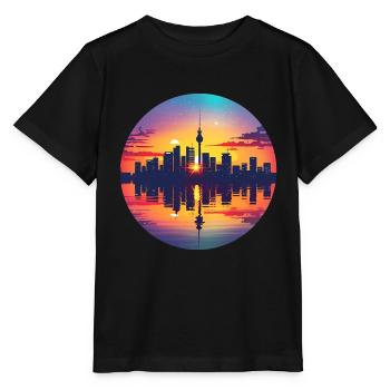 Horizon alimentaire - T-shirt bio MINI CREATOR Stanley/Stella Enfant - noir - Devant - Mikhail (115cm)