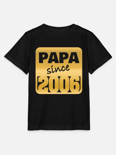 Papa 2006 - Stanley/Stella Kinder T-Shirt MINI CREATOR - Schwarz