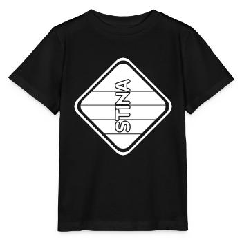 Prénom Stina - T-shirt bio MINI CREATOR Stanley/Stella Enfant - noir - Devant - Mikhail (115cm)