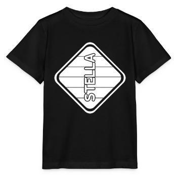 Cadeau pour Stella - T-shirt bio MINI CREATOR Stanley/Stella Enfant - noir - Devant - Mikhail (115cm)