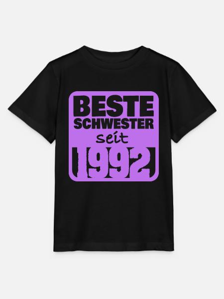 1992 - Stanley/Stella Kinder T-Shirt MINI CREATOR  - Schwarz