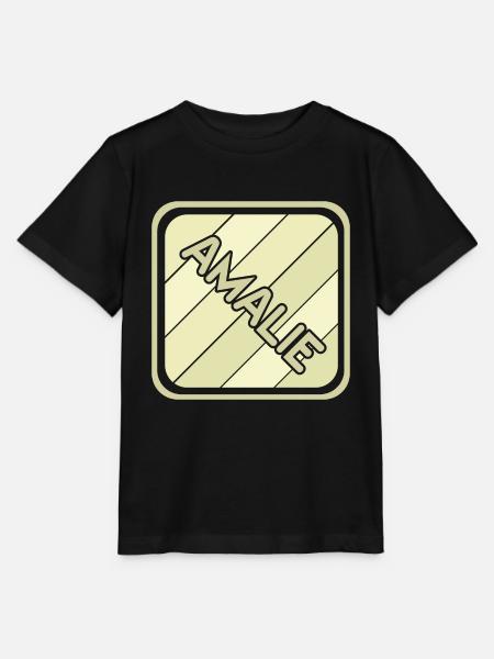 Amalie - Stanley/Stella Kinder T-Shirt MINI CREATOR  - Schwarz
