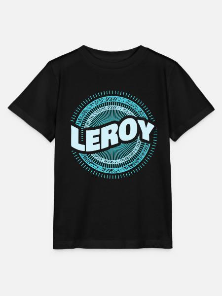 Leroy als Geschenkidee - Stanley/Stella Kinder T-Shirt MINI CREATOR - Schwarz