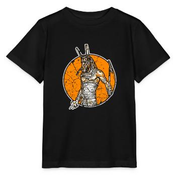 Dieu égyptien Seth Egypte - T-shirt bio MINI CREATOR Stanley/Stella Enfant - noir - Devant - Mikhail (115cm)