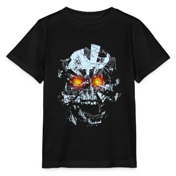 Skull skull Skull explosion - Stanley/Stella MINI CREATOR Kids’ T-Shirt - black - Front - Mikhail (115cm)