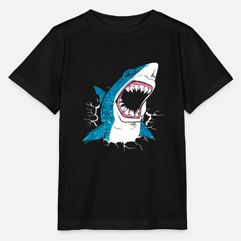 Requin requin - T-shirt bio MINI CREATOR Stanley/Stella Enfant - noir