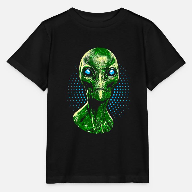 étranger - T-shirt bio MINI CREATOR Stanley/Stella Enfant - noir