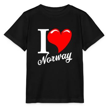 Norway - Stanley/Stella MINI CREATOR Kids’ T-Shirt - black - Front - Mikhail (115cm)