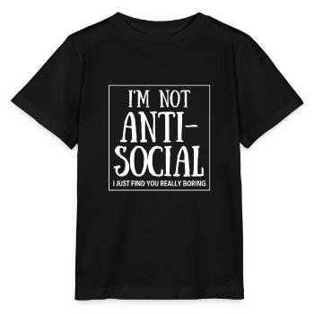 Social social Drôle Drôle - T-shirt bio MINI CREATOR Stanley/Stella Enfant - noir - Devant - Mikhail (115cm)
