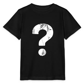 Point d'interrogation - T-shirt bio MINI CREATOR Stanley/Stella Enfant - noir - Devant - Mikhail (115cm)