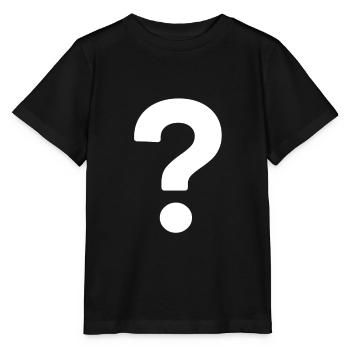 Question mark - Stanley/Stella MINI CREATOR Kids’ T-Shirt - black - Front - Mikhail (115cm)