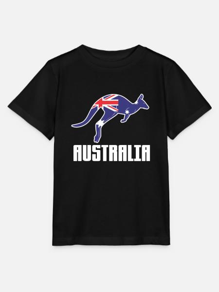 Australien - Stanley/Stella Kinder T-Shirt MINI CREATOR  - Schwarz