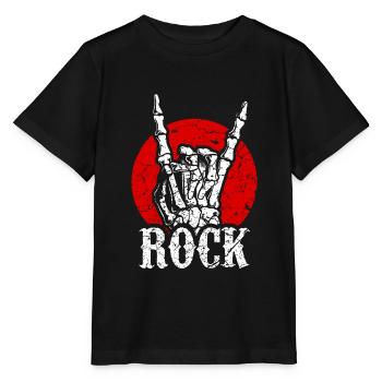 Musique rock - T-shirt bio MINI CREATOR Stanley/Stella Enfant - noir - Devant - Mikhail (115cm)
