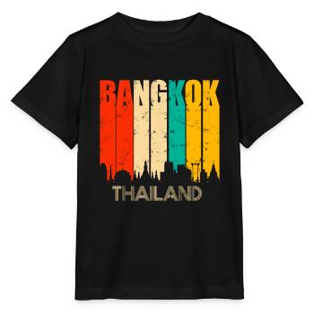 Bangkok Thailand - Stanley/Stella MINI CREATOR Kids’ T-Shirt - black - Front - Mikhail (115cm)