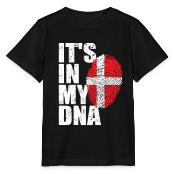 Danemark danois - T-shirt bio MINI CREATOR Stanley/Stella Enfant - noir - Devant - Mikhail (115cm)