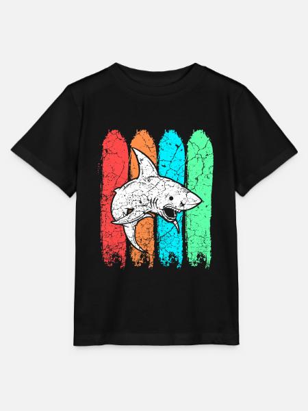 Hai Haifisch - Stanley/Stella Kinder T-Shirt MINI CREATOR - Schwarz