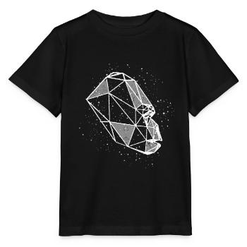 Gorilla zodiac sign - Stanley/Stella MINI CREATOR Kids’ T-Shirt - black - Front - Mikhail (115cm)