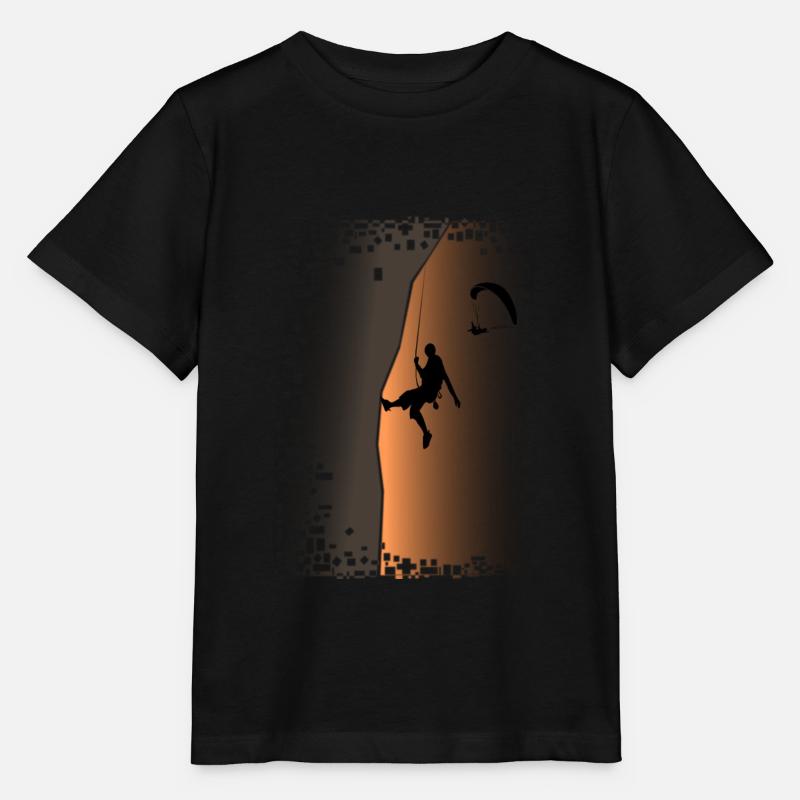Cadeaux escalade bouldern - rock climbing Klettern - T-shirt bio MINI CREATOR Stanley/Stella Enfant - noir