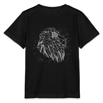 Sternzeichen Löwe - Stanley/Stella Kinder T-Shirt MINI CREATOR  - Schwarz - Vorne - Mikhail (115cm)