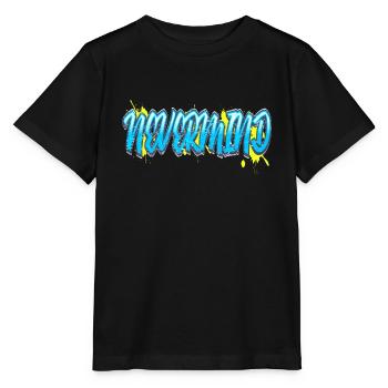 Graffiti - T-shirt bio MINI CREATOR Stanley/Stella Enfant - noir - Devant - Mikhail (115cm)