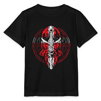 Viking danois - T-shirt bio MINI CREATOR Stanley/Stella Enfant - noir - Devant - Mikhail (115cm)