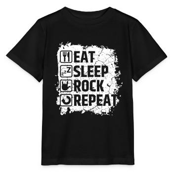 Musique rock - T-shirt bio MINI CREATOR Stanley/Stella Enfant - noir - Devant - Mikhail (115cm)