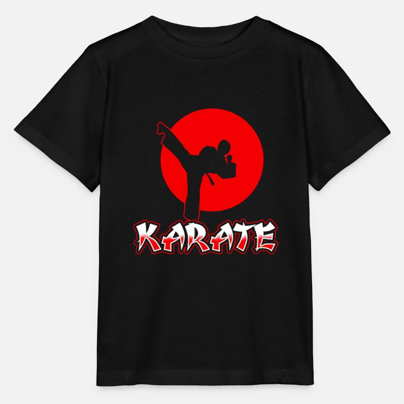 Karate - Stanley/Stella Kinder T-Shirt MINI CREATOR  - Schwarz