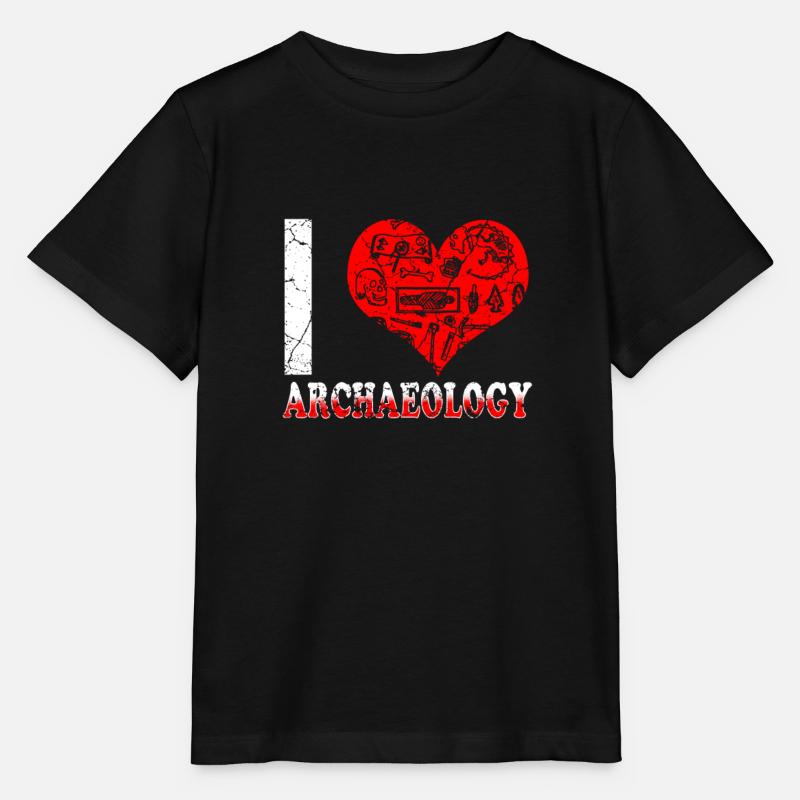 Archéologie archéologue archéologue - T-shirt bio MINI CREATOR Stanley/Stella Enfant - noir