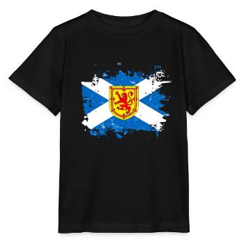 Schottland - Stanley/Stella Kinder T-Shirt MINI CREATOR  - Schwarz - Vorne - Mikhail (115cm)