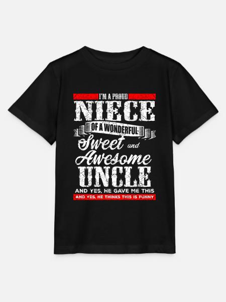Geschenk für Nichte - Stanley/Stella Kinder T-Shirt MINI CREATOR - Schwarz