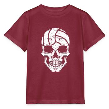 Volleyball - T-shirt bio MINI CREATOR Stanley/Stella Enfant - bordeaux - Devant - Kain (125cm)