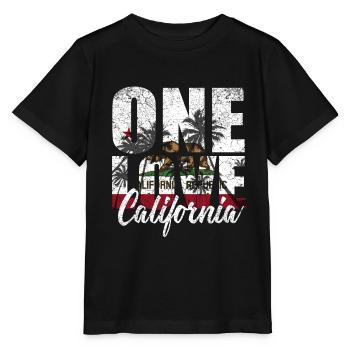 Californie - T-shirt bio MINI CREATOR Stanley/Stella Enfant - noir - Devant - Mikhail (115cm)