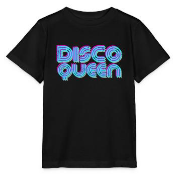 Disco Queen - Disco Queen - T-shirt bio MINI CREATOR Stanley/Stella Enfant - noir - Devant - Mikhail (115cm)