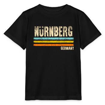Nürnberg - Stanley/Stella Kinder T-Shirt MINI CREATOR  - Schwarz - Vorne - Mikhail (115cm)