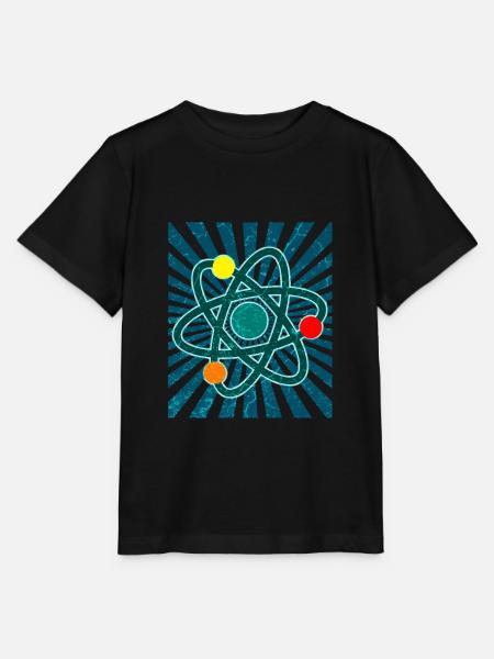 Atom - Stanley/Stella Kinder T-Shirt MINI CREATOR - Schwarz