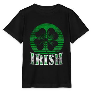 Irish - Stanley/Stella MINI CREATOR Kids’ T-Shirt - black - Front - Mikhail (115cm)