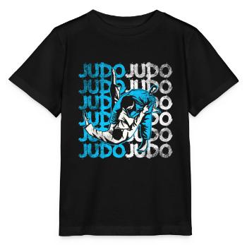 Judo - Stanley/Stella Kinder T-Shirt MINI CREATOR  - Schwarz - Vorne - Mikhail (115cm)