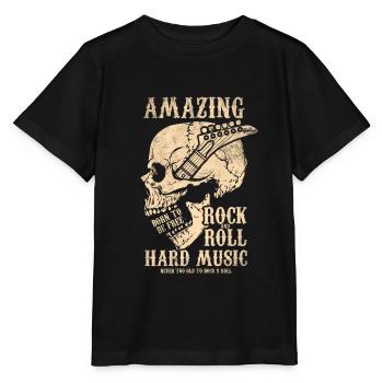 Rock 'n' Roll - Stanley/Stella MINI CREATOR Kids’ T-Shirt - black - Front - Mikhail (115cm)