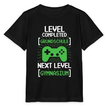 Primary School Enrolment Gymnasium 5th Grade Gaming - Stanley/Stella MINI CREATOR Kids’ T-Shirt - black - Front - Mikhail (115cm)