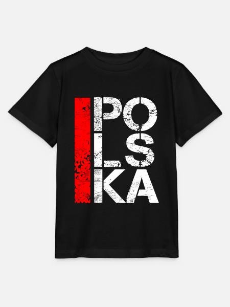 Polen - Stanley/Stella Kinder T-Shirt MINI CREATOR - Schwarz