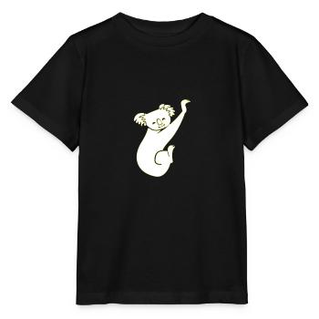 Australie migrer Routard Voyage Koala - T-shirt bio MINI CREATOR Stanley/Stella Enfant - noir - Devant - Mikhail (115cm)