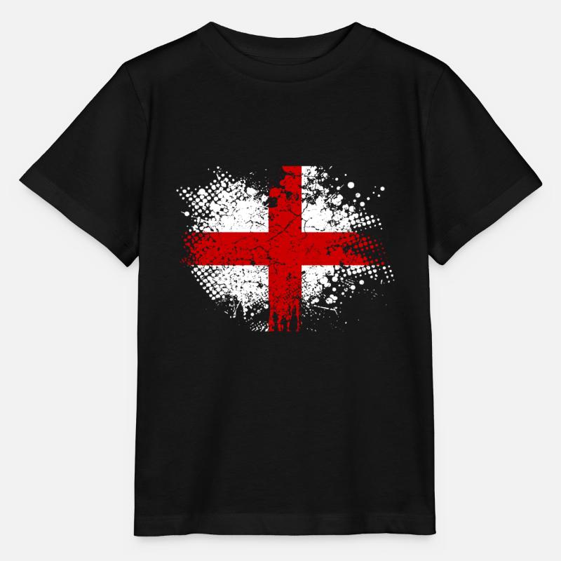 Union Jack - Stanley/Stella MINI CREATOR Kids’ T-Shirt - black
