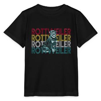 M. Rottweiler - T-shirt bio MINI CREATOR Stanley/Stella Enfant - noir - Devant - Mikhail (115cm)
