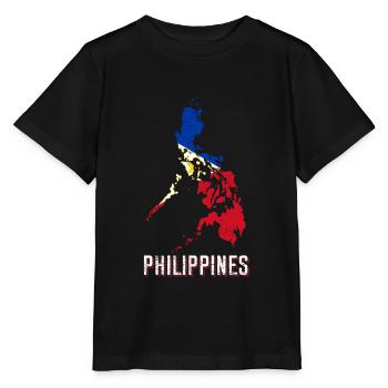 Philippines - T-shirt bio MINI CREATOR Stanley/Stella Enfant - noir - Devant - Mikhail (115cm)