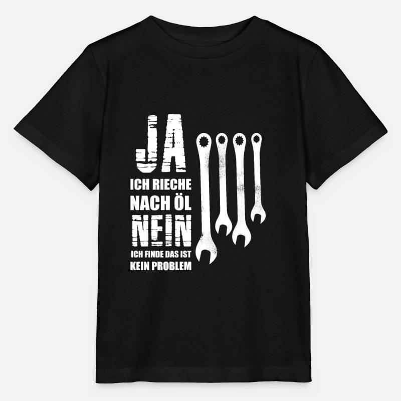 Kfz-Mechaniker Schrauber Mechatroniker Schrauben - Stanley/Stella Kinder T-Shirt MINI CREATOR  - Schwarz