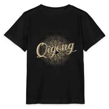 Qigong Kampfkunst China Yoga - Stanley/Stella Kinder T-Shirt MINI CREATOR  - Schwarz - Vorne - Mikhail (115cm)