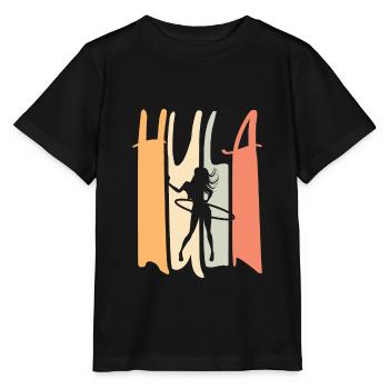 Women's Hulahoop Training Hula Hupp Sport Huller - Stanley/Stella MINI CREATOR Kids’ T-Shirt - black - Front - Mikhail (115cm)